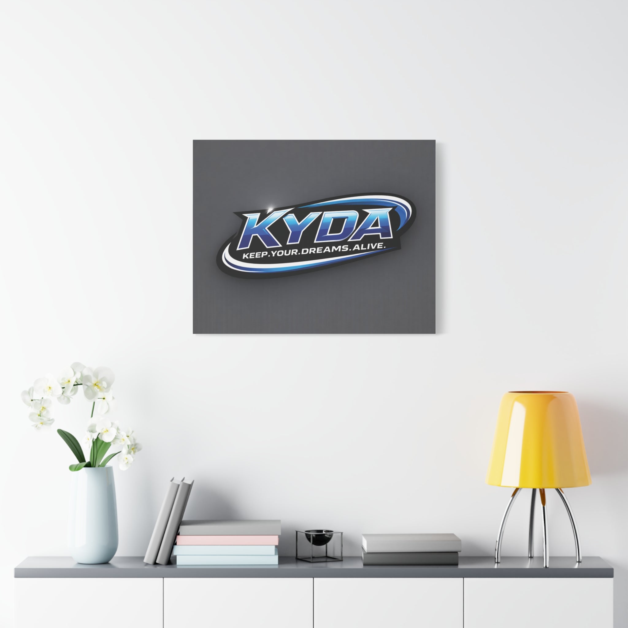 KYDA "Keep Your Dreams Alive" Matte Canvas Wall Art